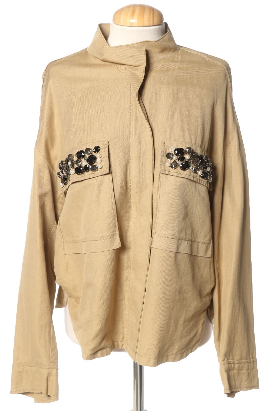 Blouson MANGO SuiT de la taille M, de couleur marron