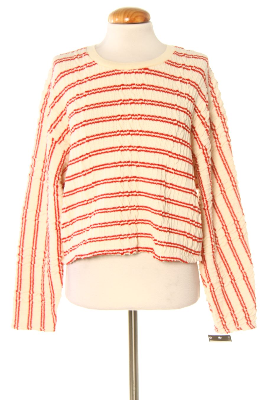 Pull Zara de la taille M, de couleur rayures