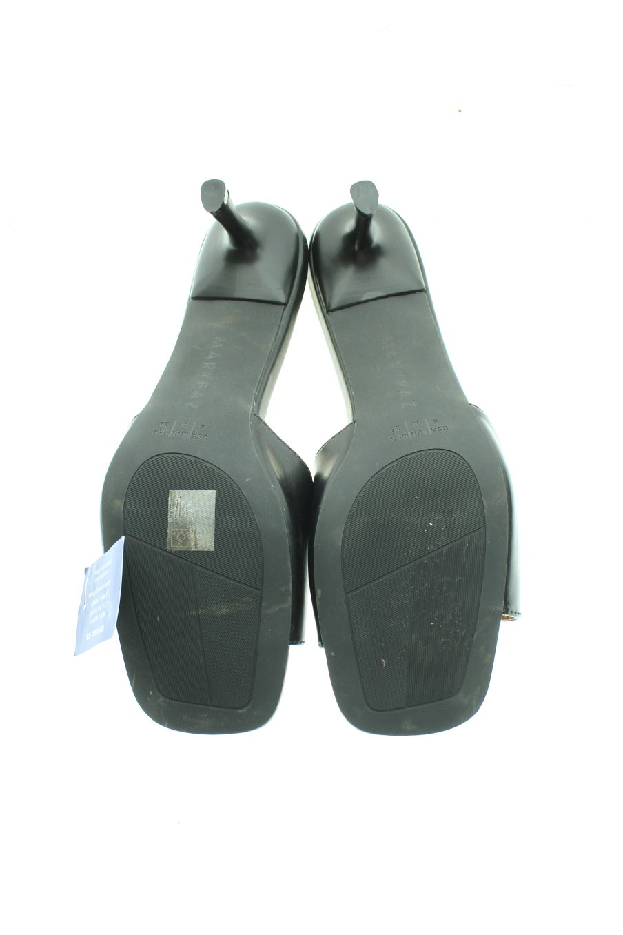 Sandalias tacon de Mary Paz de la talla 40, de color negro de