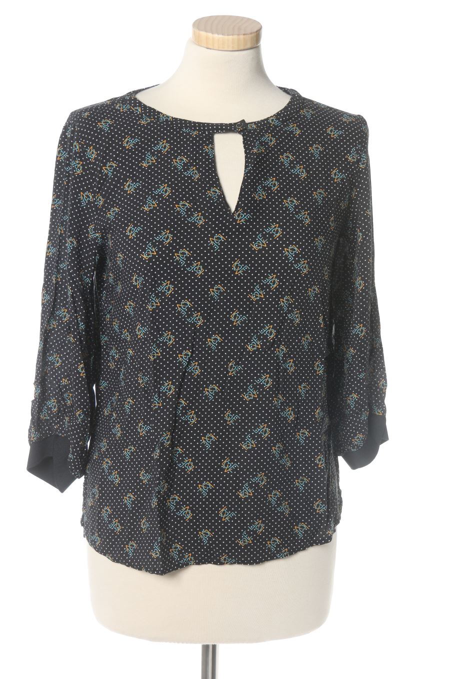 Blouse à manches longues Edc (ESPRIT) de la taille XS, de couleur imprimés