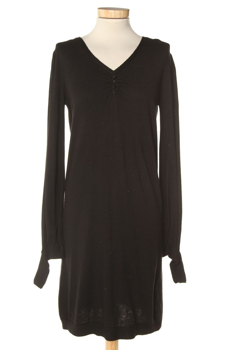 Vestido casual de Naf Naf de la talla M, de color negro