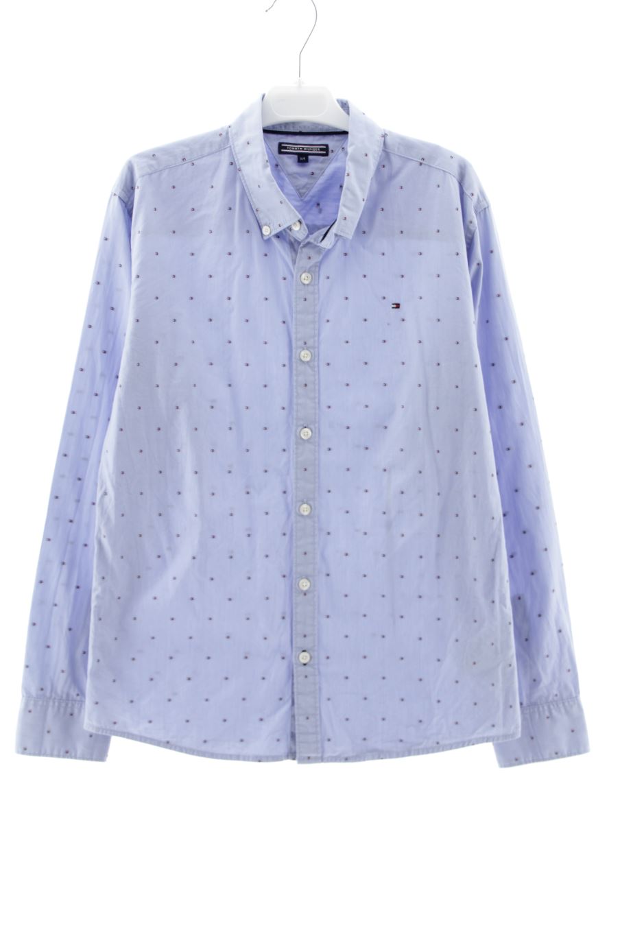 Chemise manches longues Tommy Hilfiger de la taille 14 ans de seconde main