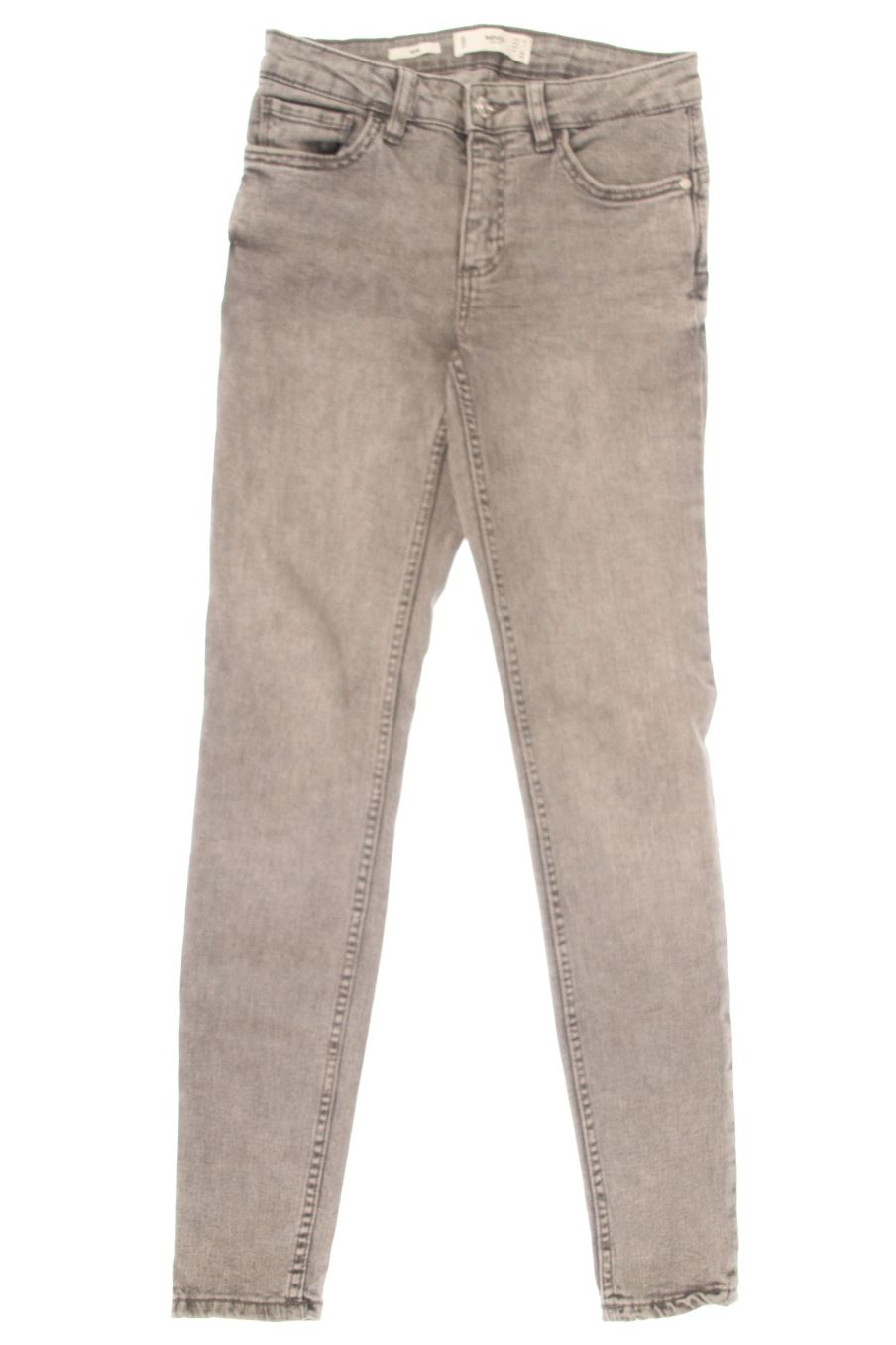 Jeans de Mango de la talla 34, de color grigio