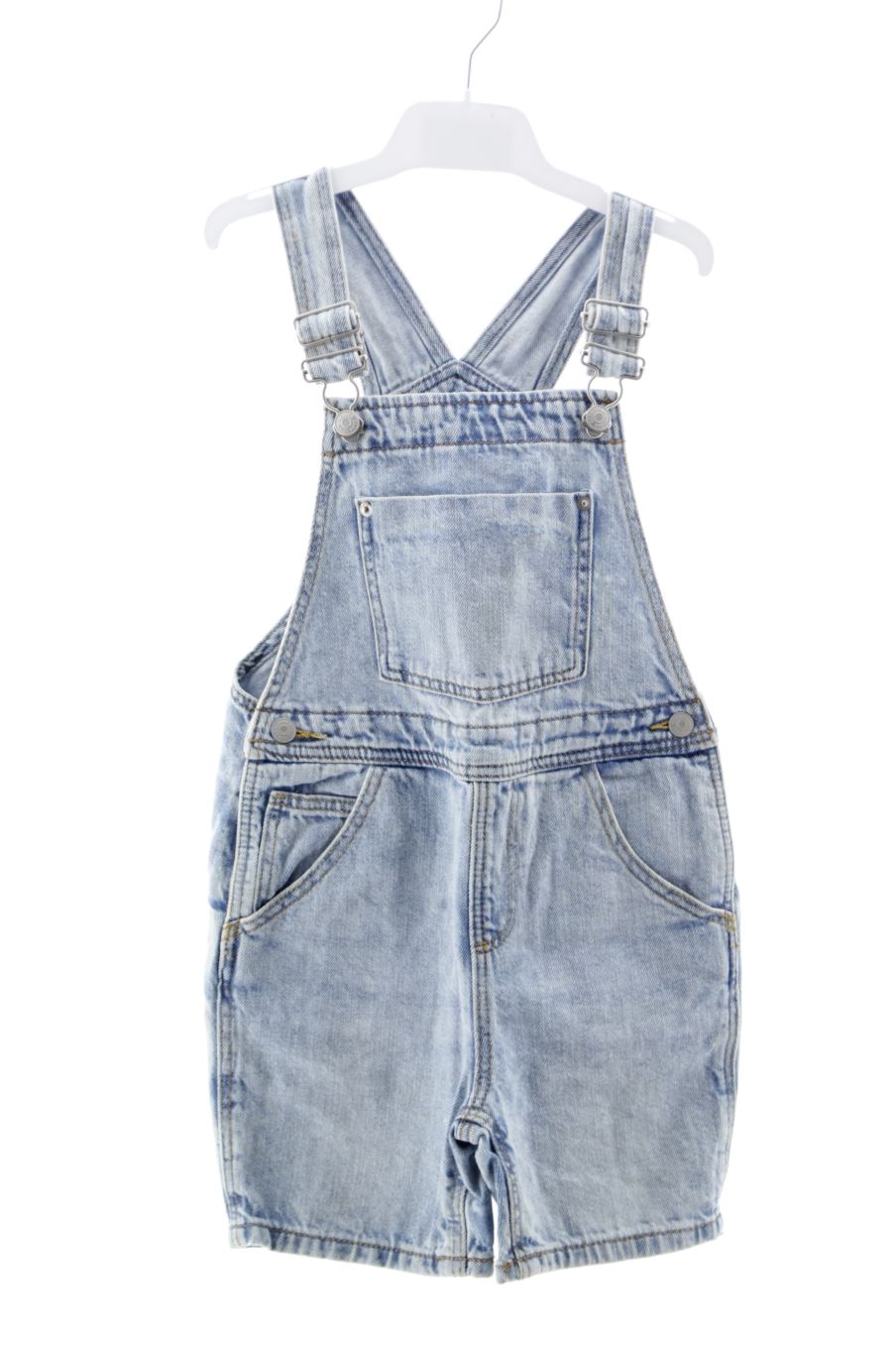 Pantalones de peto de Zara de la talla 3 años de denim de segunda mano