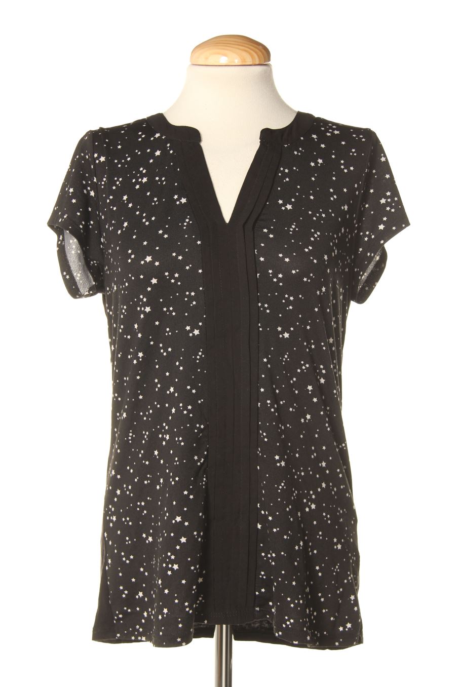 Blusa de manga corta de Camaieu de la talla S, de color negro
