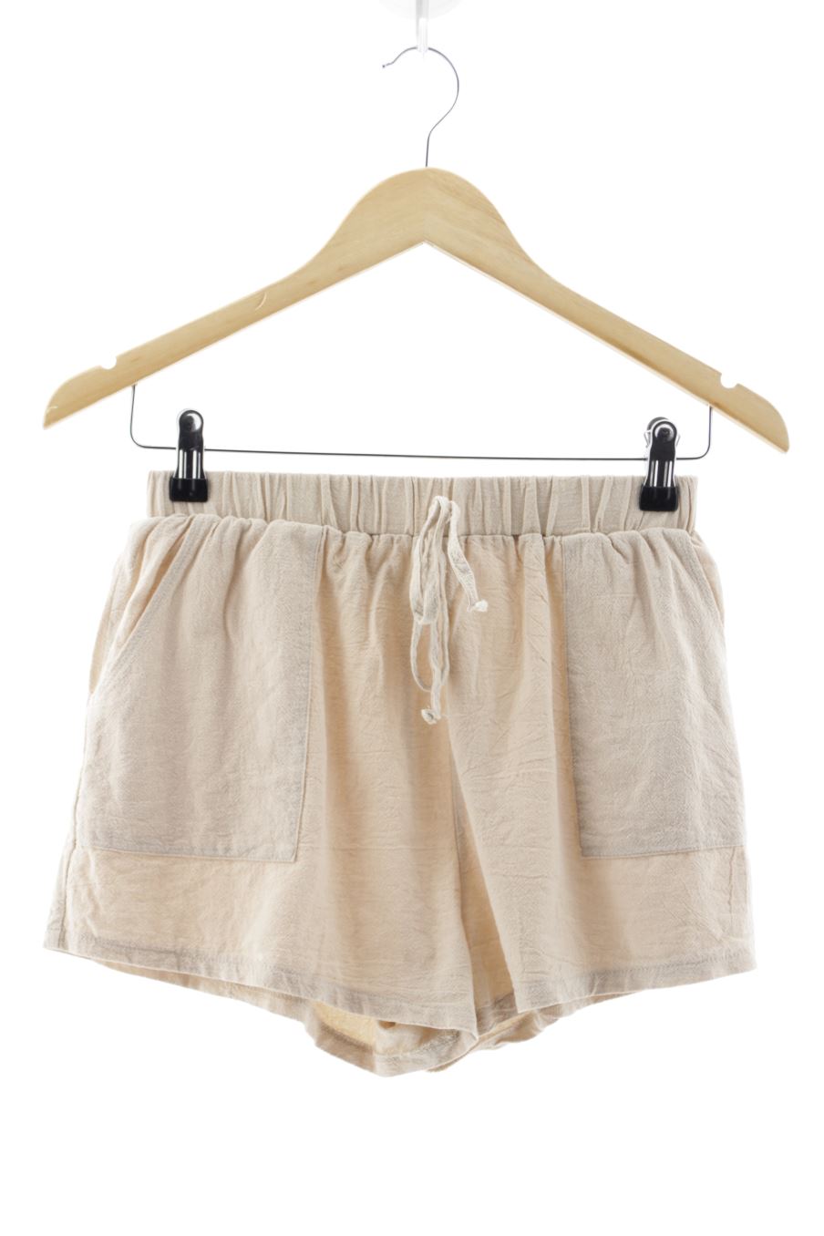 Pantalón corto de PERCENTIL de la talla XS, de color beige