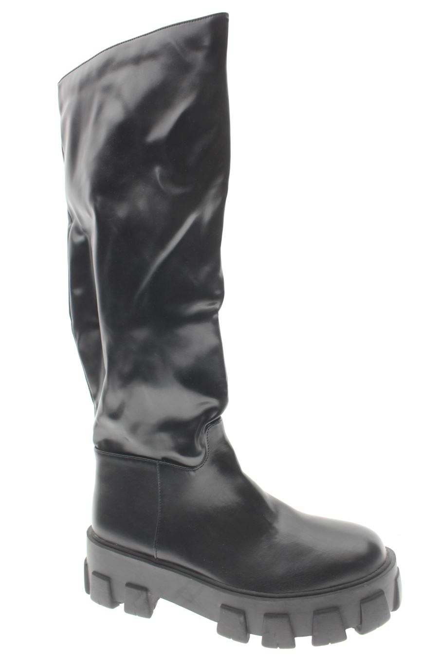 Botas de FASHIONNOVA de la talla 39, de color negro de