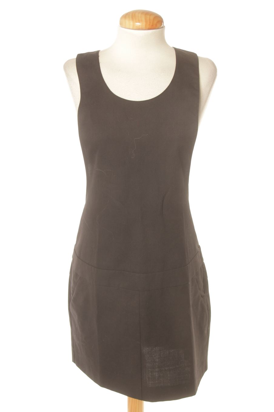 Robe casual Zara de la taille XS, de couleur noir