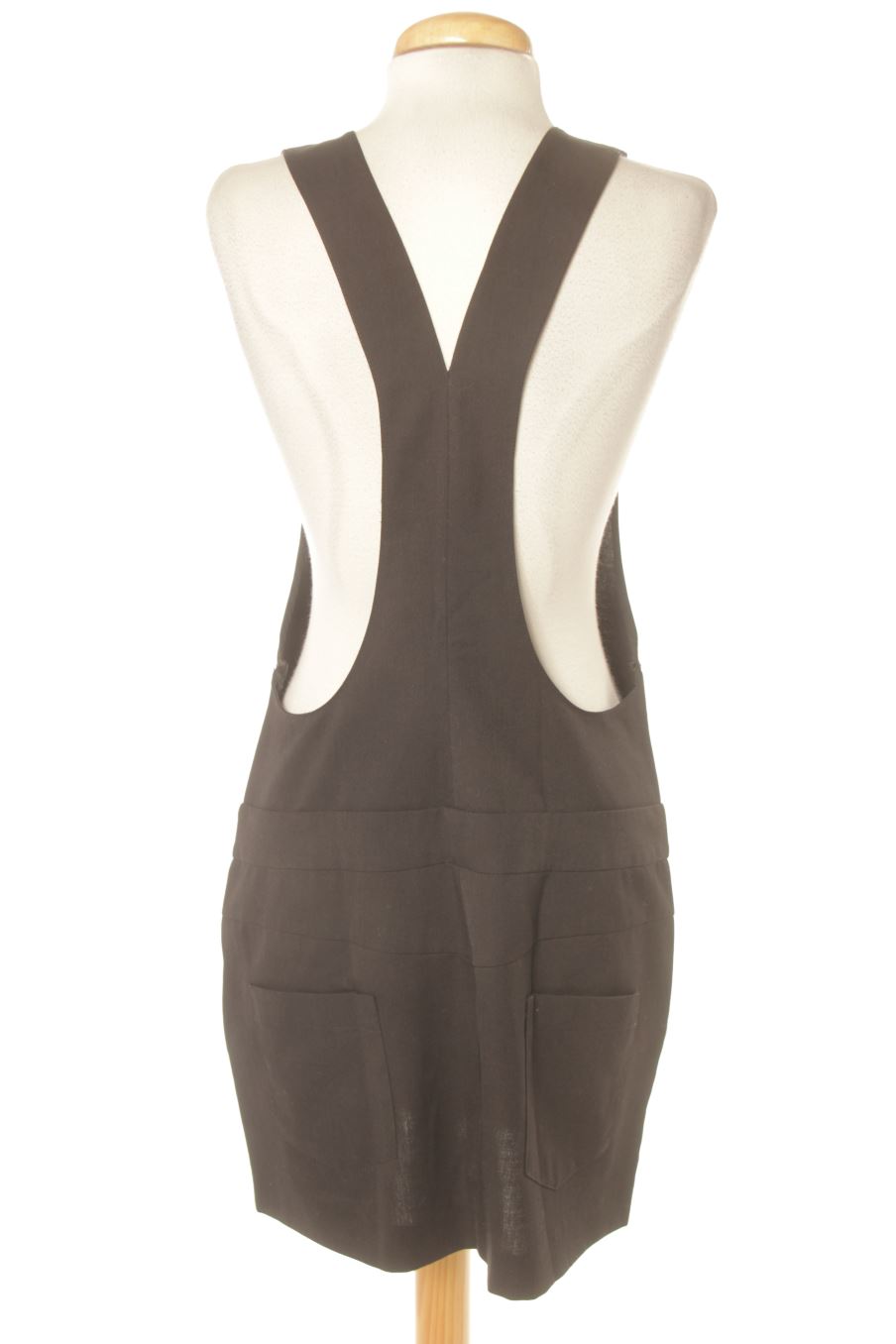 Robe casual Zara de la taille XS, de couleur noir