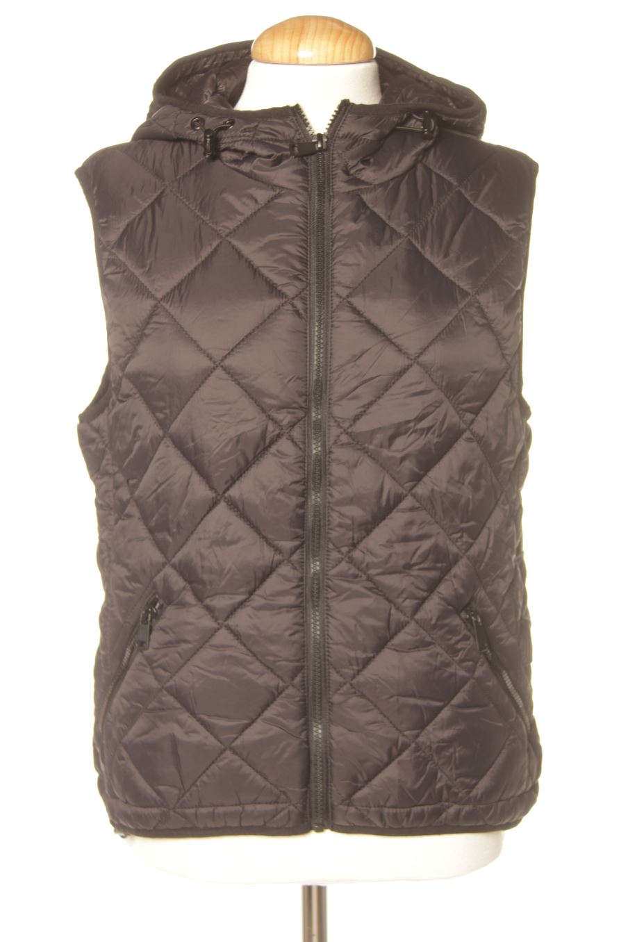 Veste sans manches Zara de la taille XS, de couleur noir