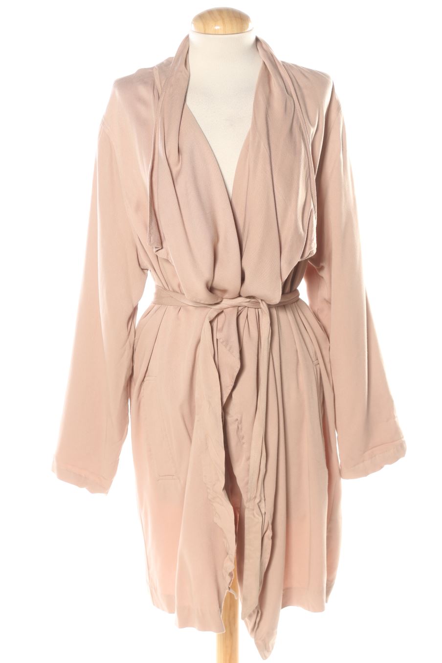 Kimono Pull & Bear de la taille L, de couleur beige
