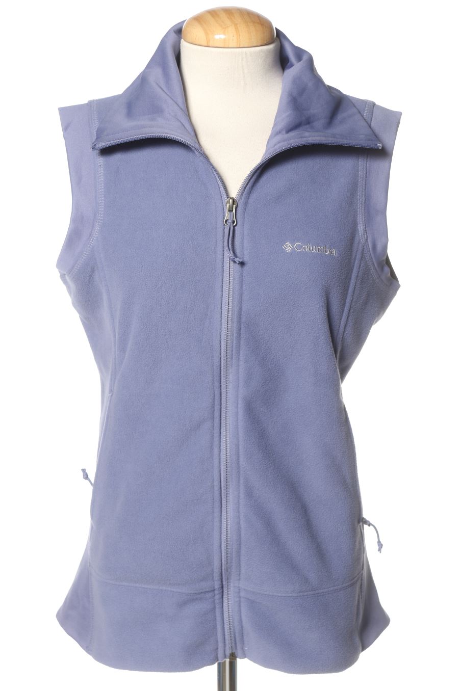Boléro sans manches Columbia de la taille M, de couleur pourpre