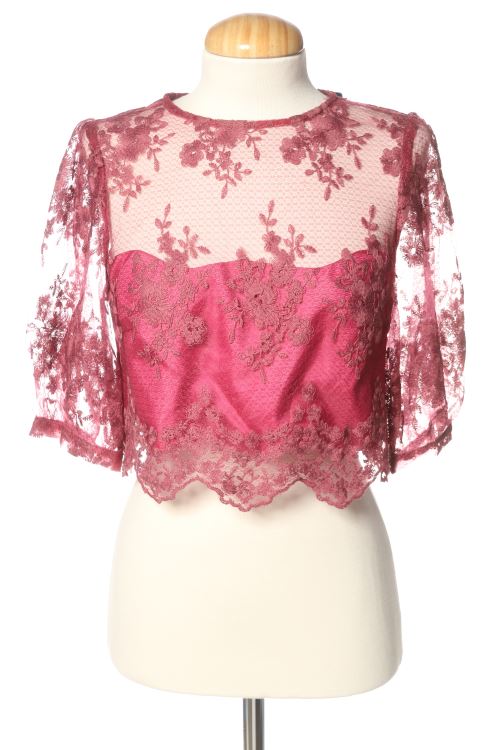 Blusa de manga corta