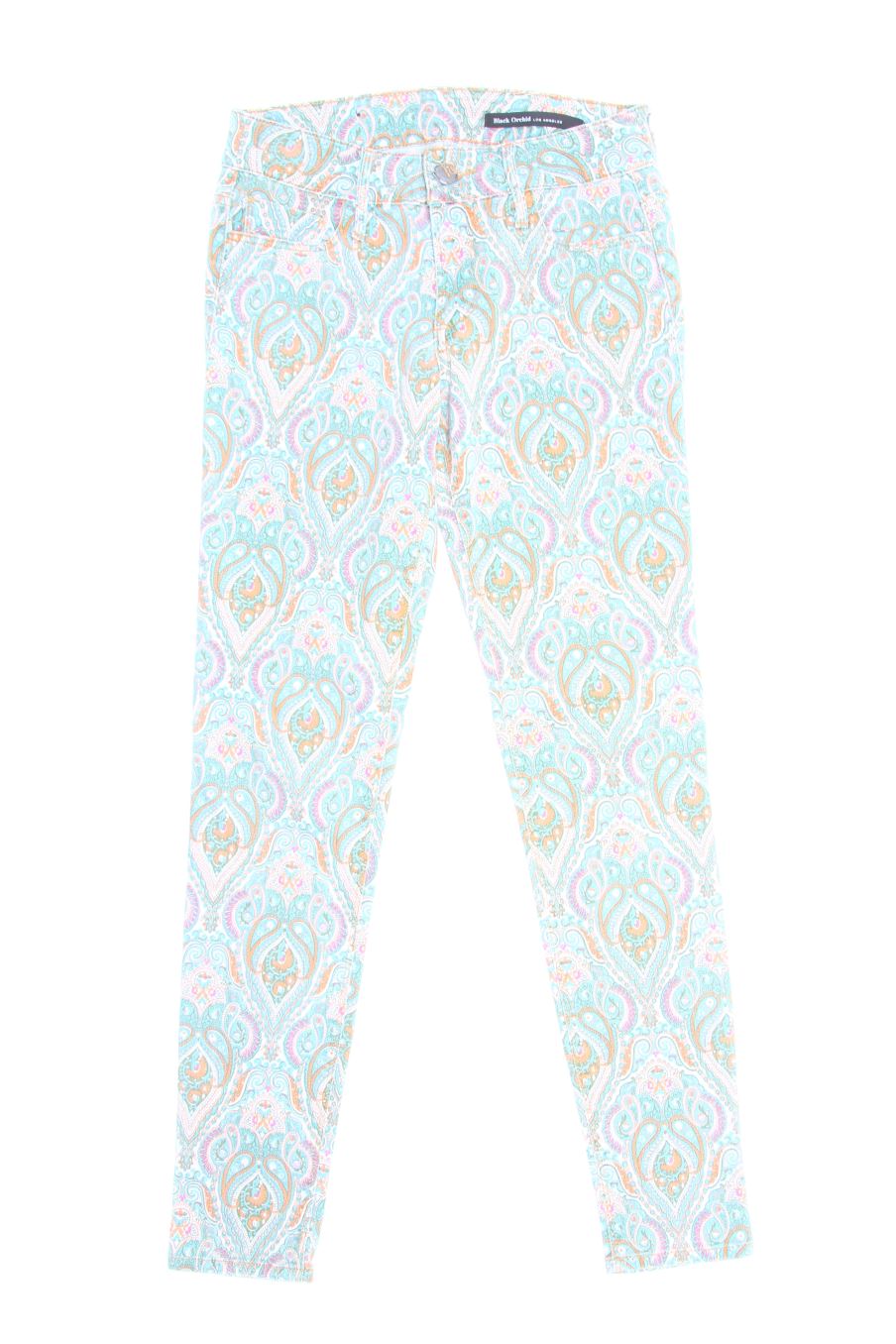 Vaqueros de Black Orchid de la talla 36, de color estampado de ropa vaquera