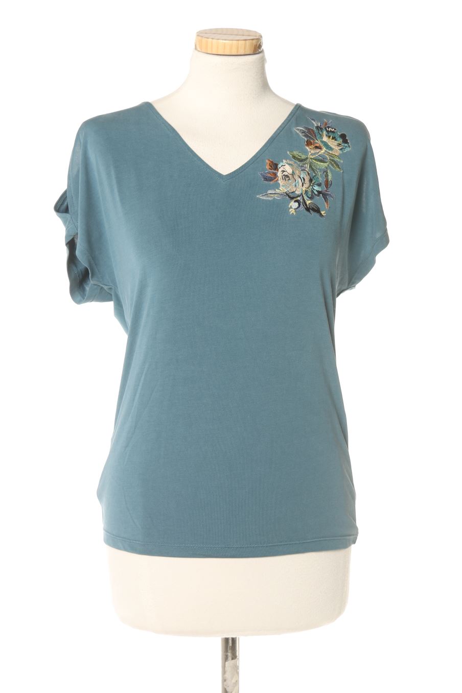 T-shirt Promod de la taille XS, de couleur bleu