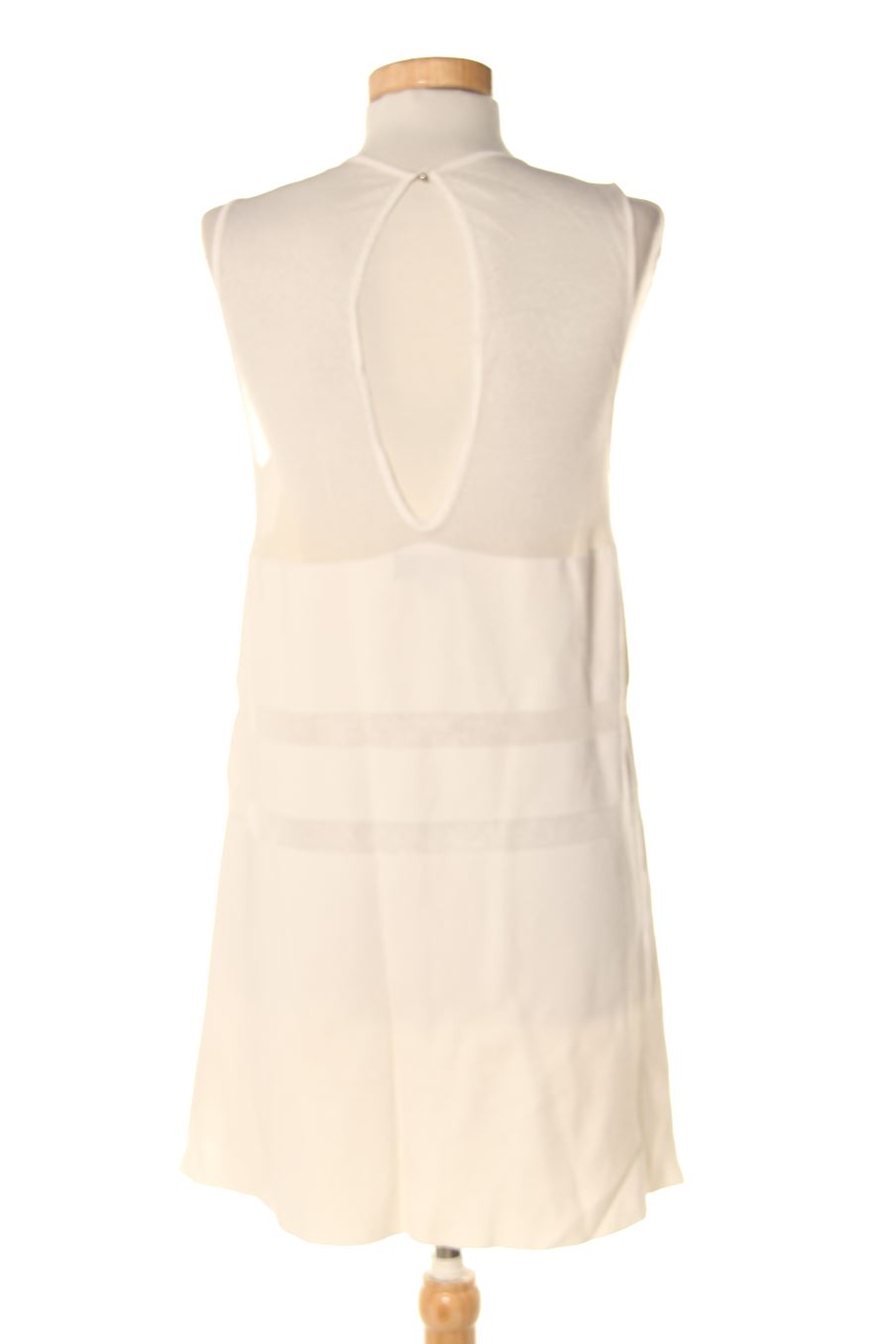 Robe casual Adolfo Dominguez de la taille M, de couleur blanc