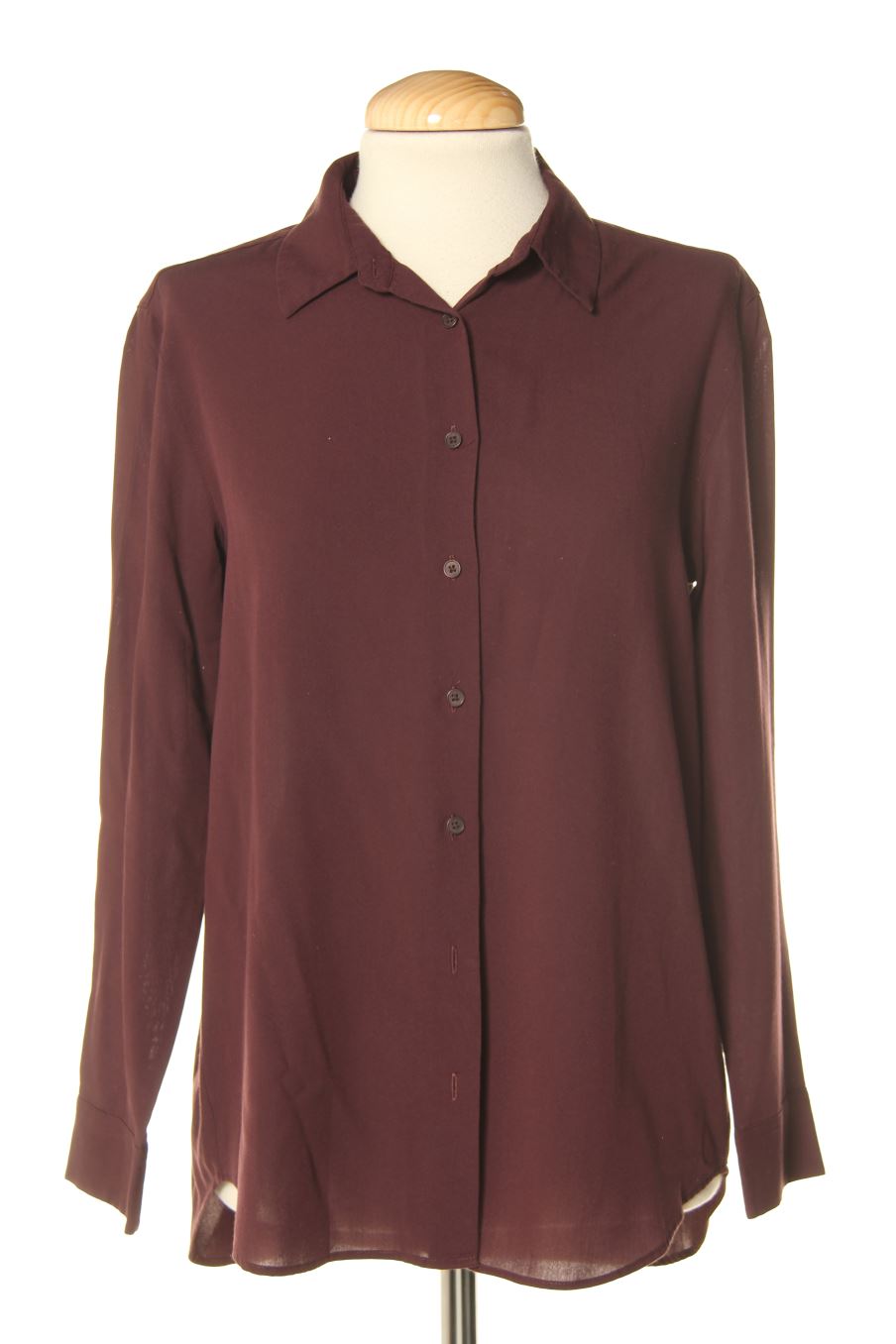 Chemise Uniqlo de la taille M, de couleur bordeaux