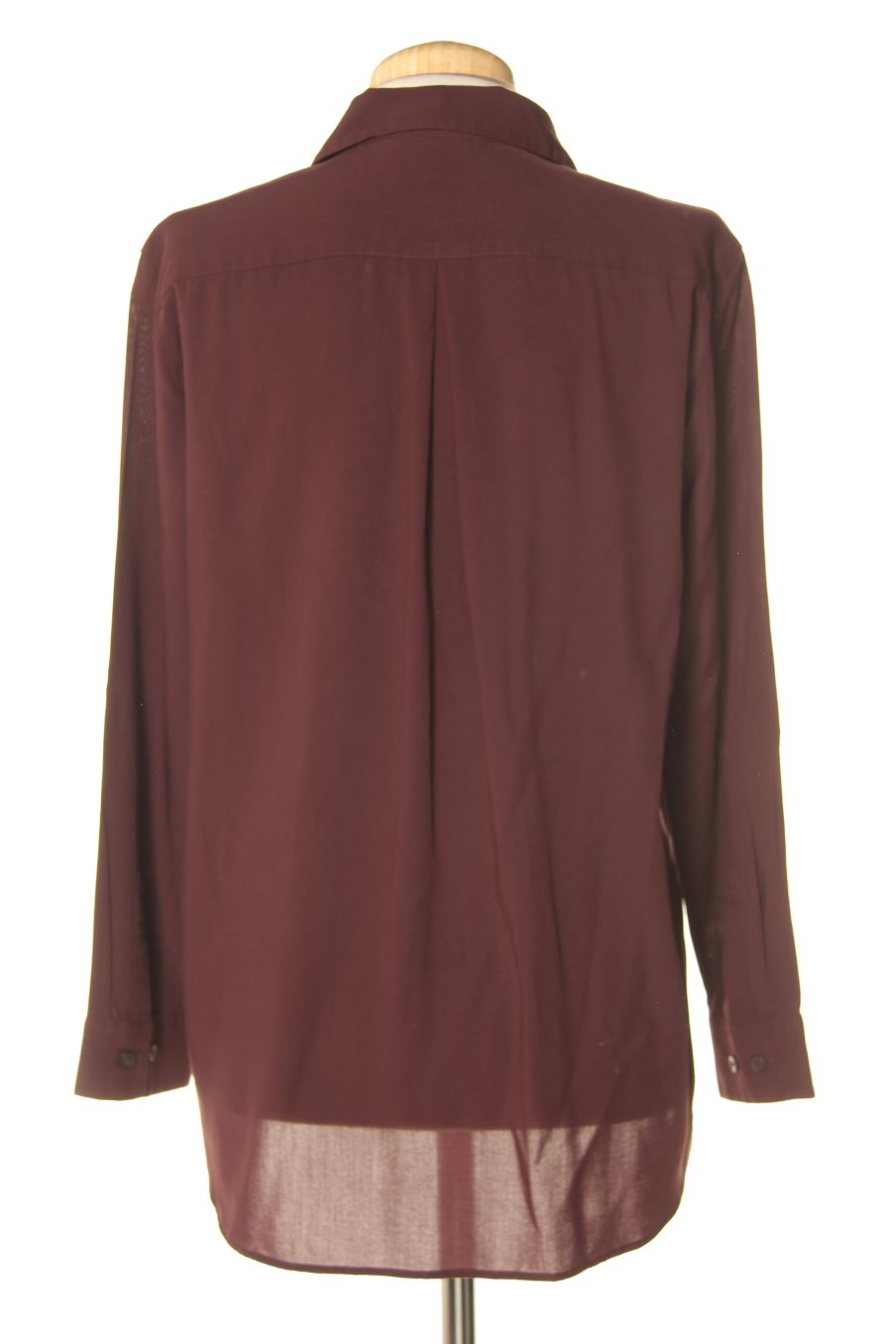 Chemise Uniqlo de la taille M, de couleur bordeaux