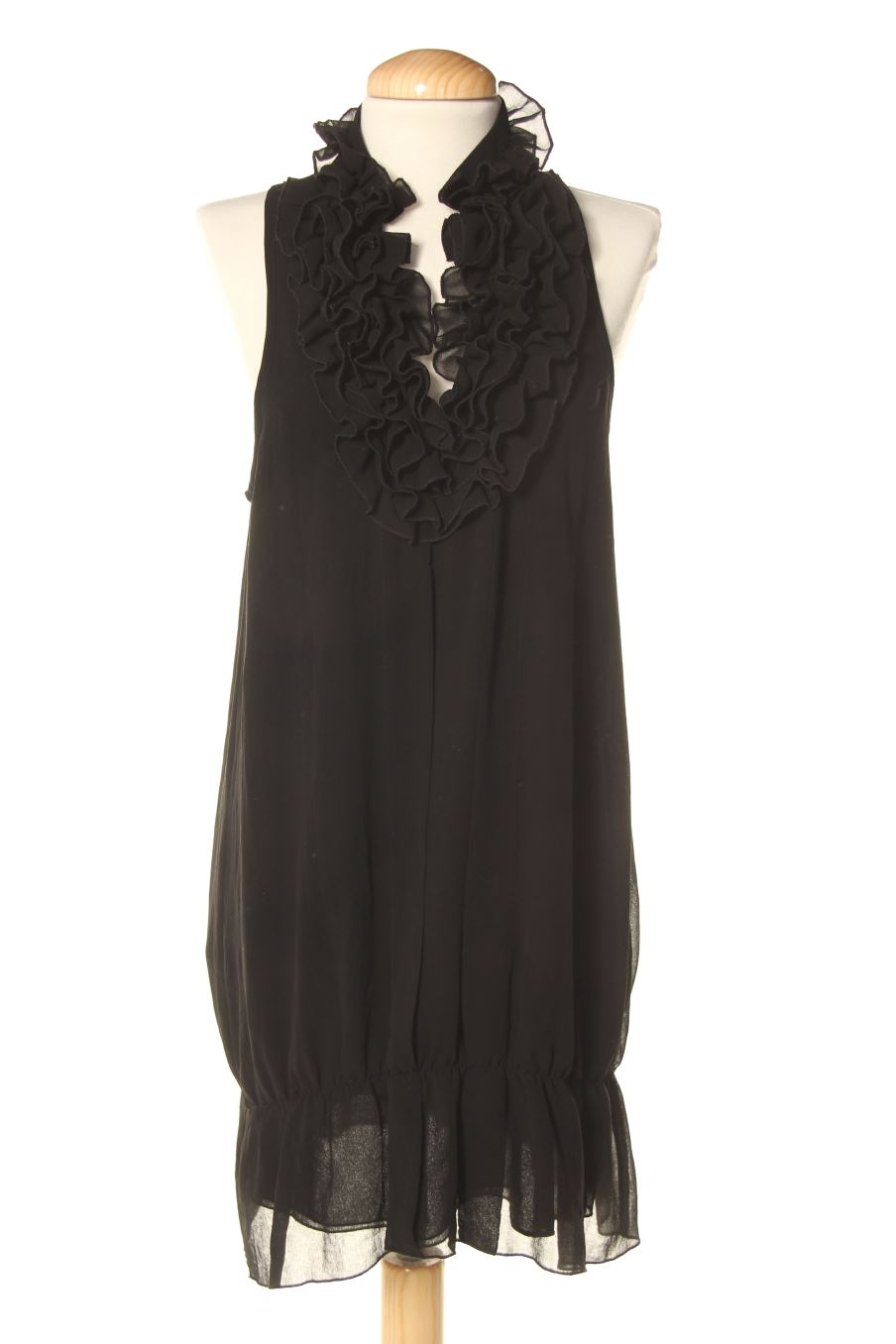 Vestido casual de Jaune Rouge de la talla M, de color negro