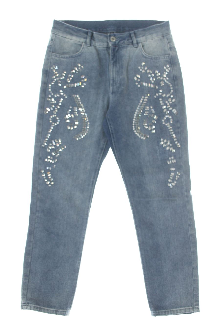 Jeans Calzedonia de la taille S, de couleur bleu de denim