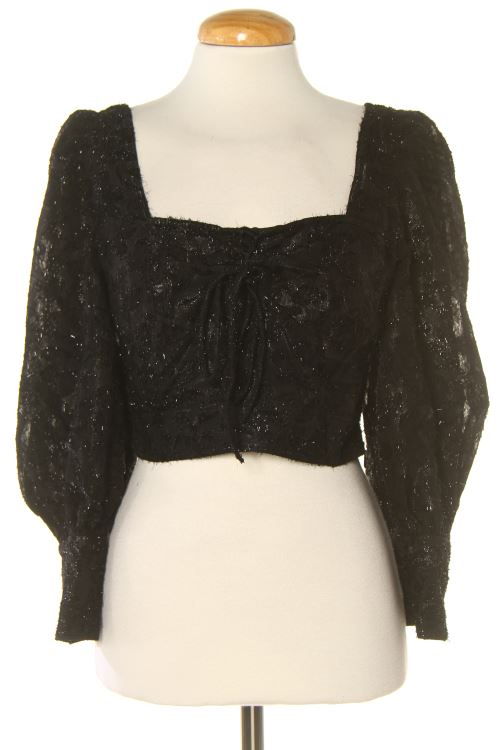 Blusa a maniche lunghe