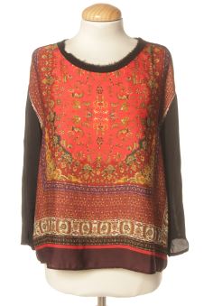 Blouse à manches longues S Mango