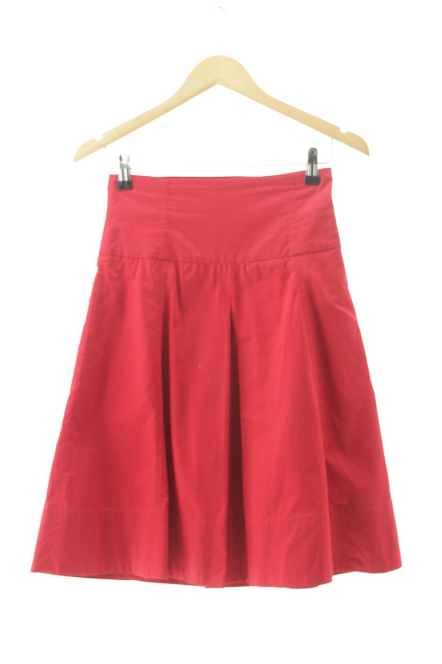 Aufwändiger Rock von Zara Größe S, Farbe Rot, für