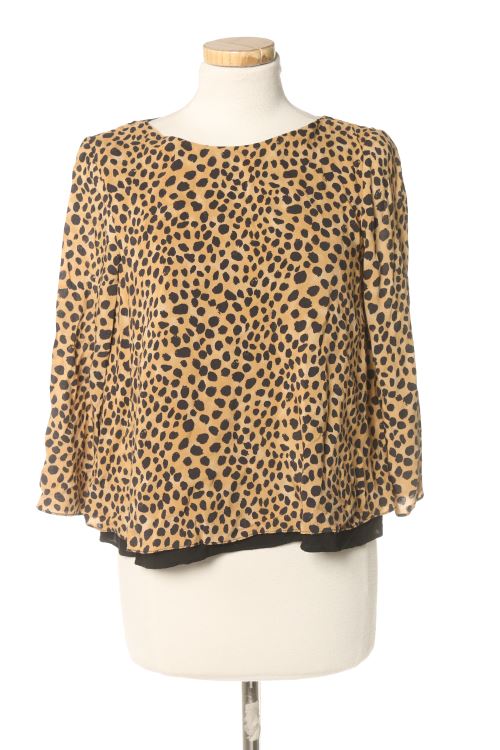 Blusa a maniche lunghe
