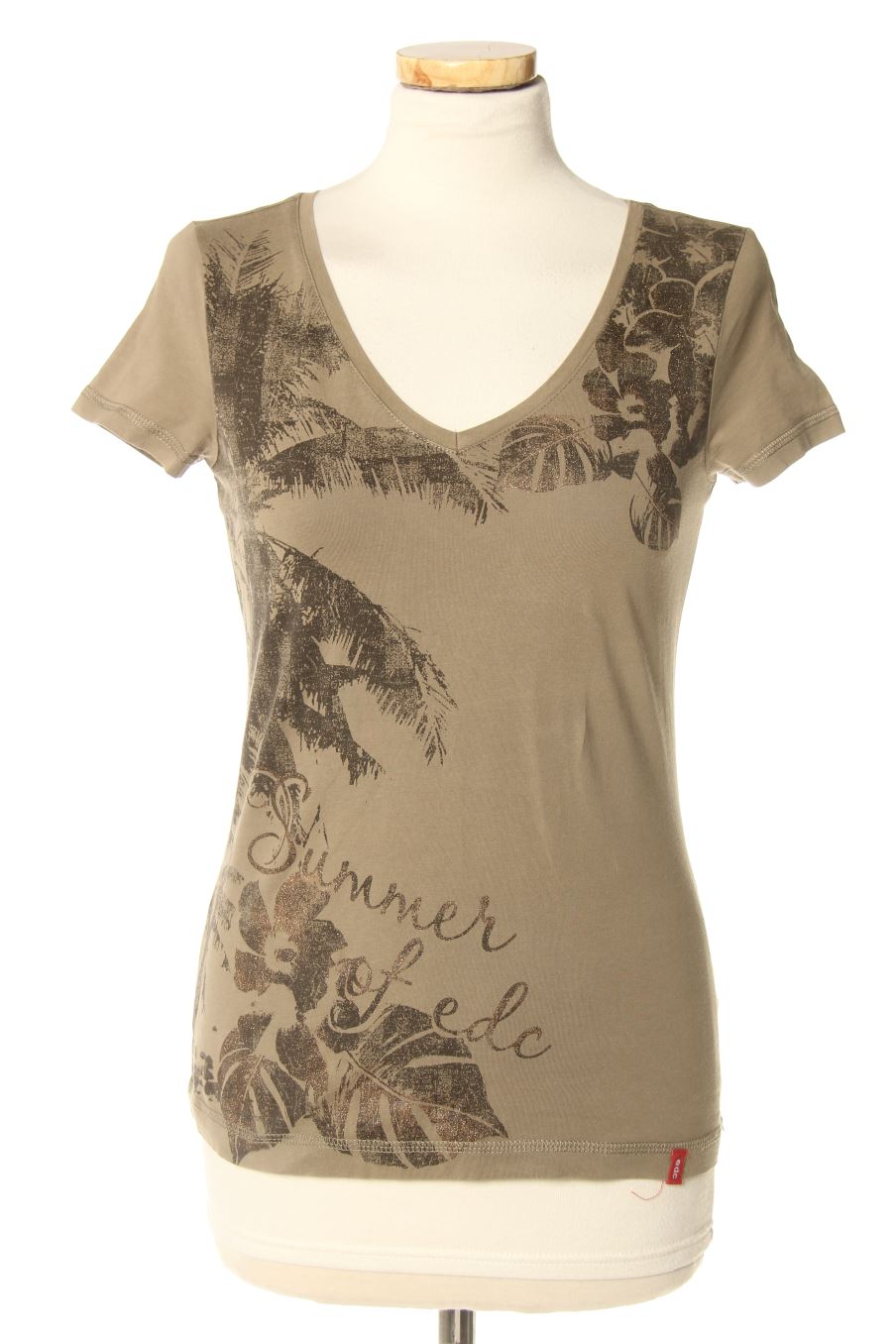 T-shirt Edc (ESPRIT) de la taille S, de couleur vert
