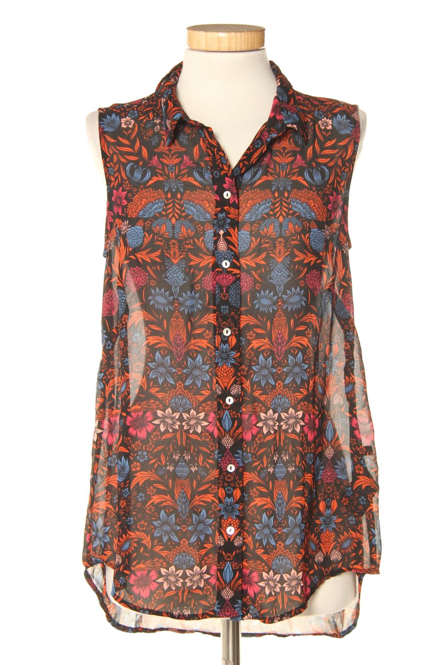 Camisa sin mangas de H&M de la talla 36, de color estampado
