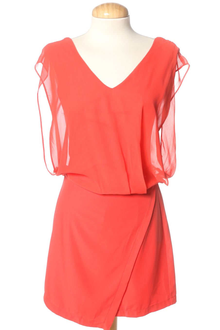 Robe casual Orfeo Negro de la taille S, de couleur rouge