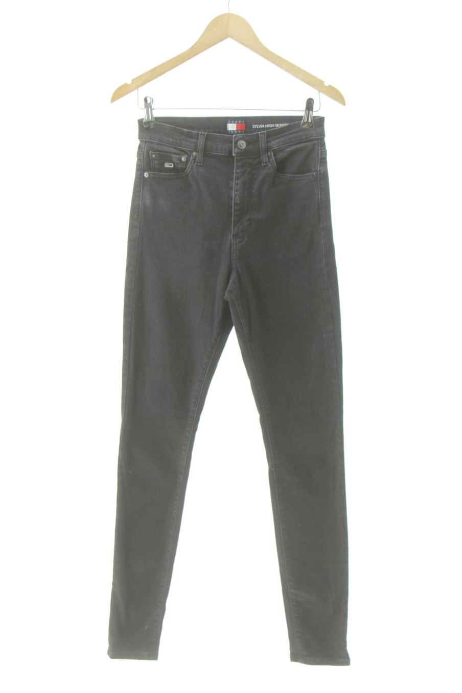Vaquero de Tommy Jeans de la talla 36, de color negro de ropa vaquera