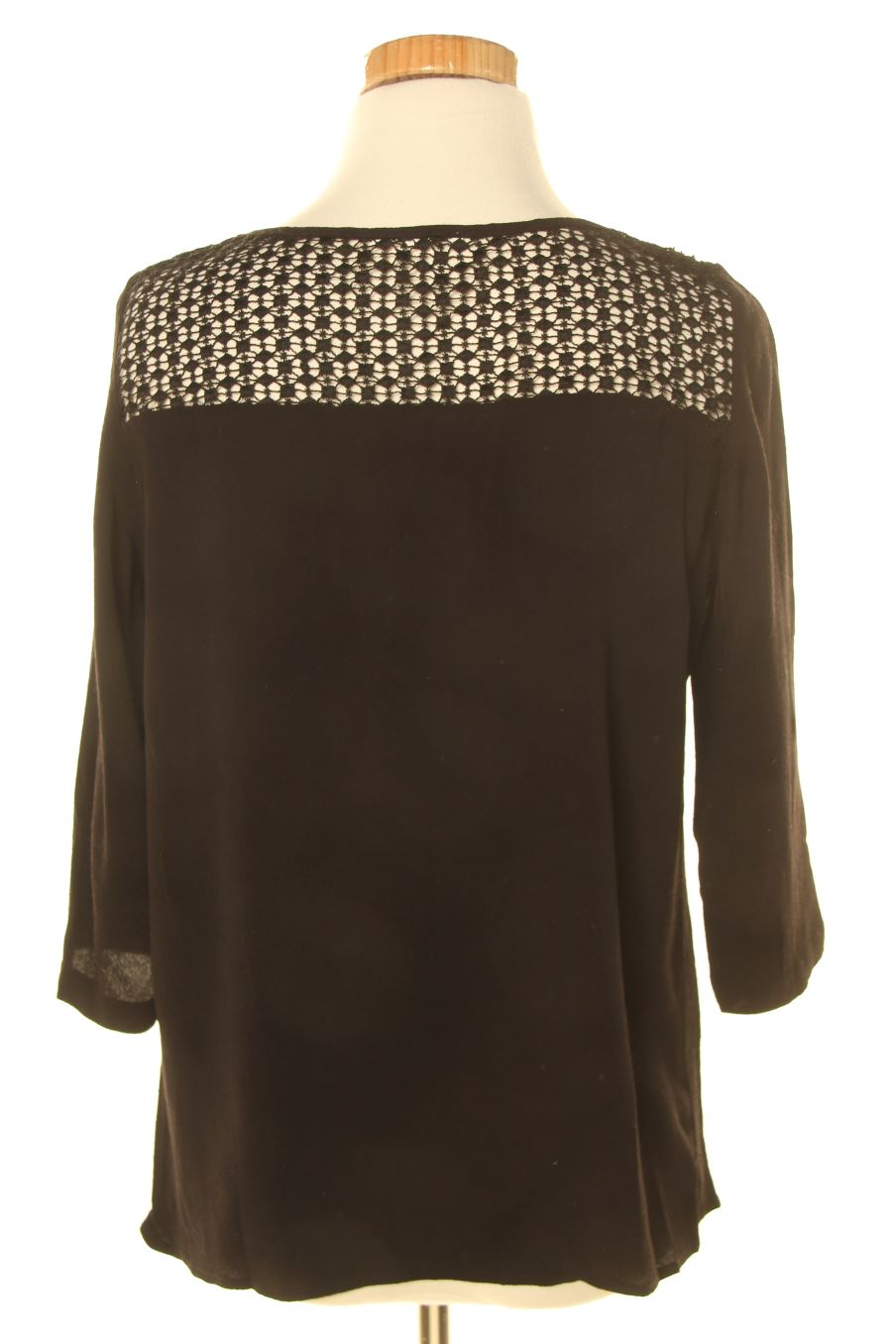 Blusa de manga larga de Promod de la talla S, de color negro