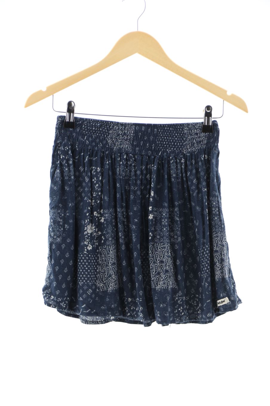 Aufwändiger Rock von Double Agent Größe XXS, Farbe Marineblau, für