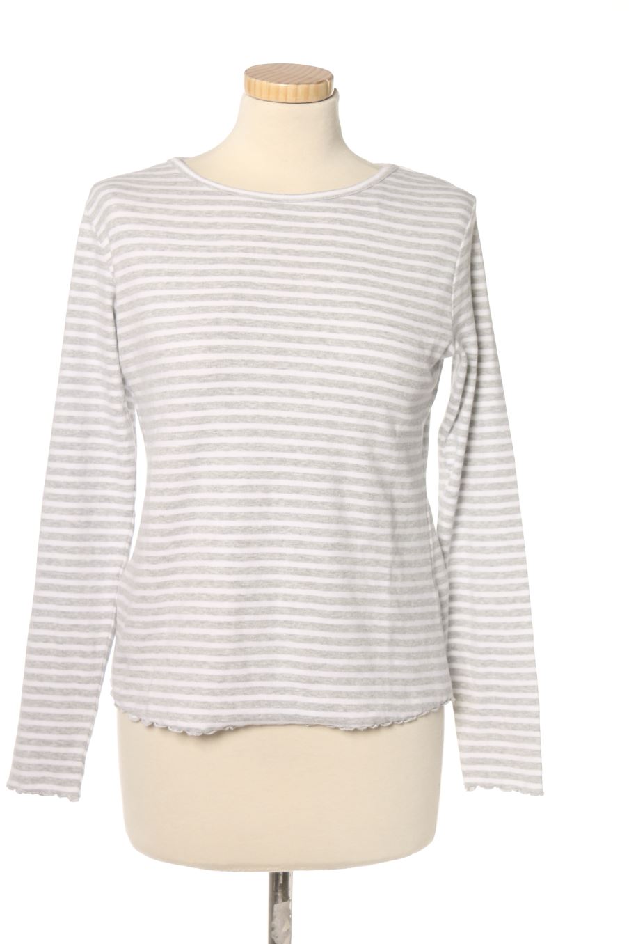 T-shirt à manches longues Easy wear de la taille L, de couleur rayures