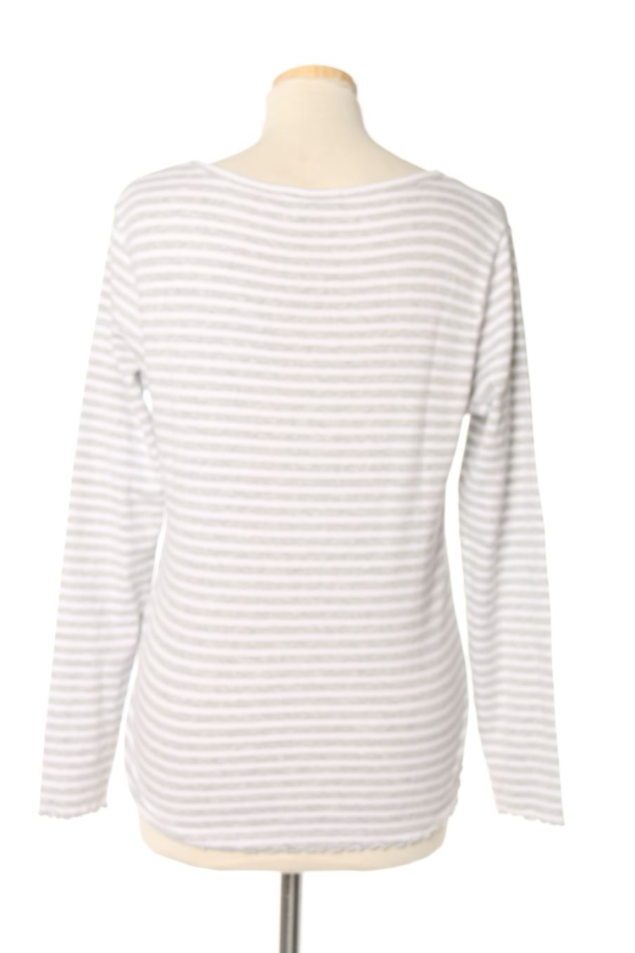 T-shirt à manches longues Easy wear de la taille L, de couleur rayures