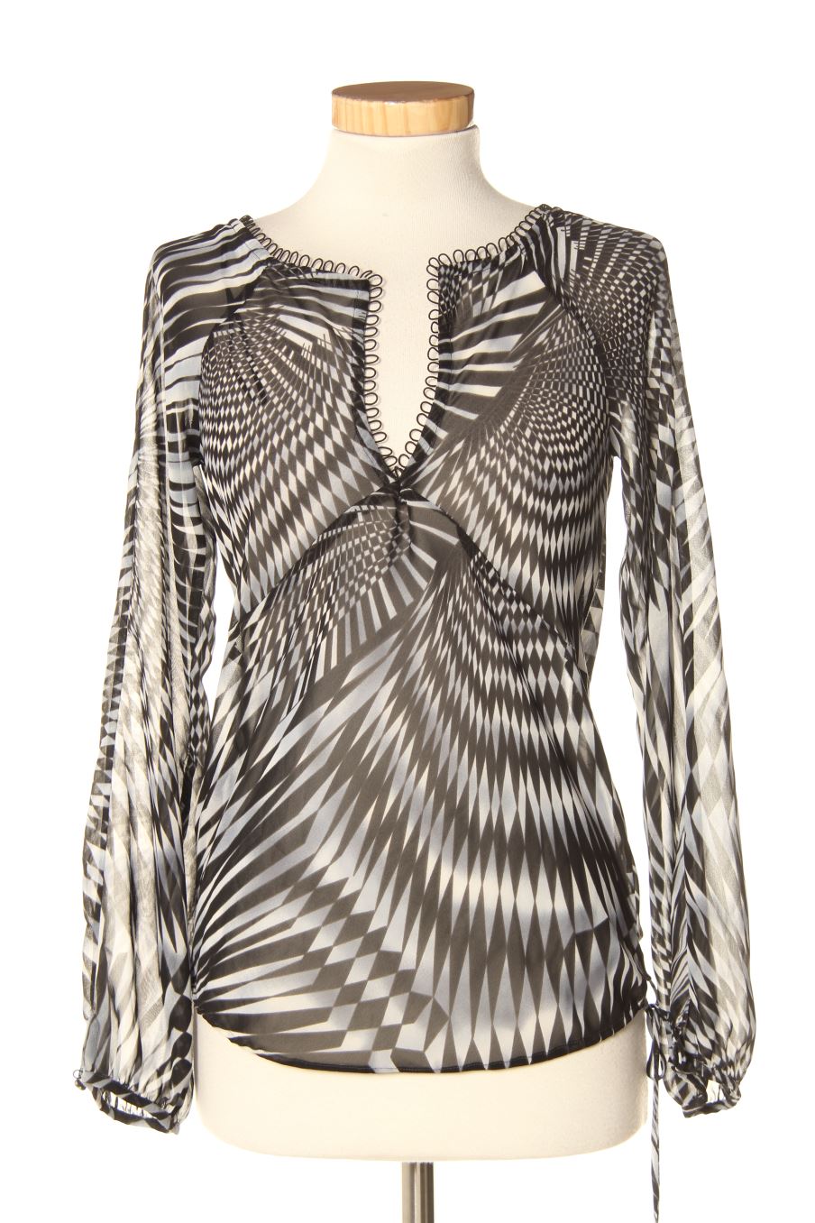 Blouse à manches longues Mango de la taille S, de couleur imprimés
