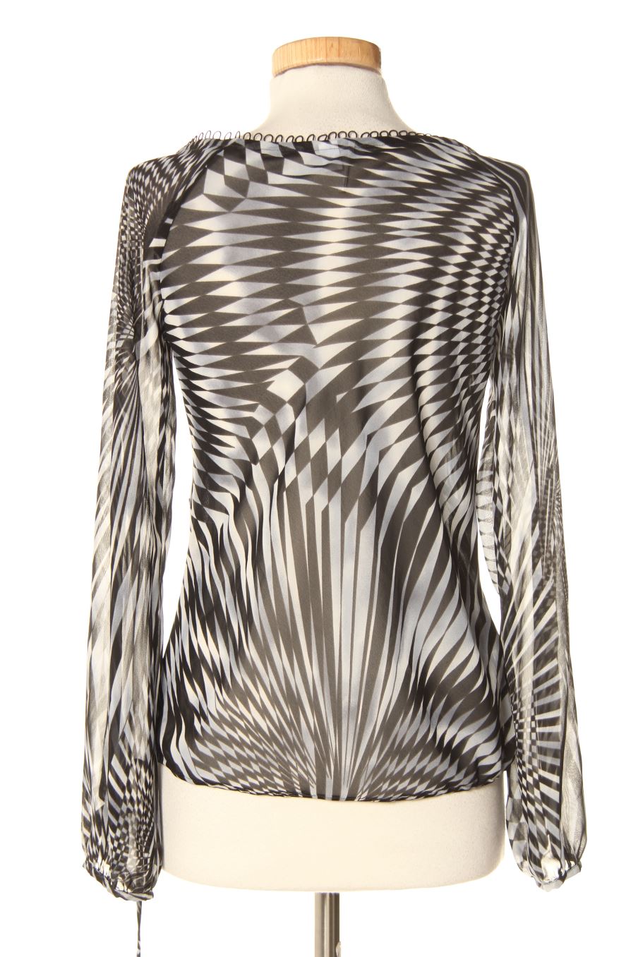Blouse à manches longues Mango de la taille S, de couleur imprimés