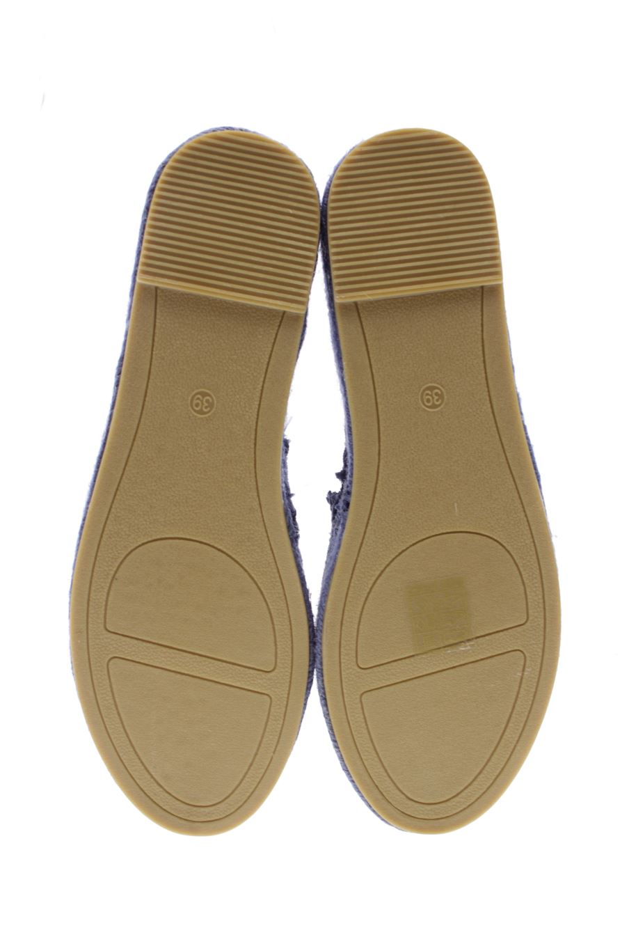 Sandalias tacon de coura  de la talla 39, de color azul de