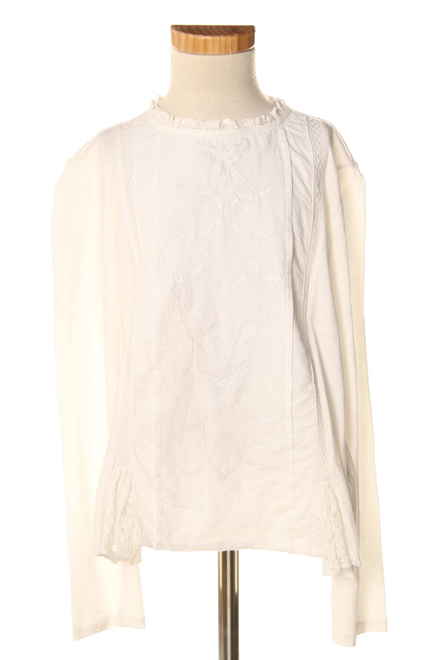 Blusa de manga larga de Zara de la talla 10 años de segunda mano