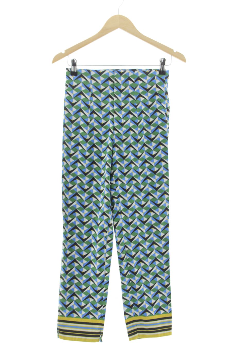 Pantalon Zara de la taille 34, de couleur imprimés