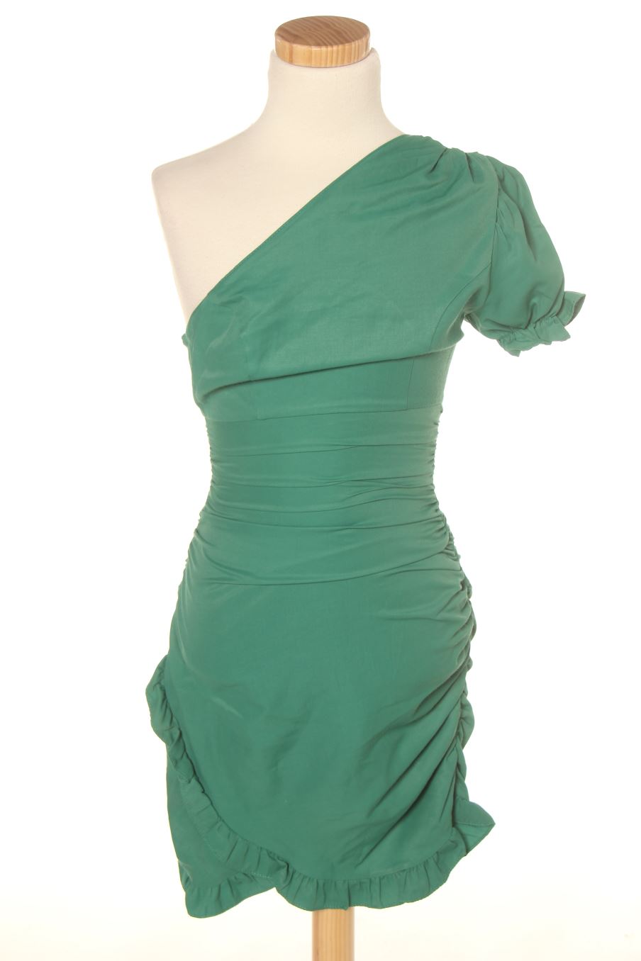 Robe casual TRENDYOL de la taille 32, de couleur vert