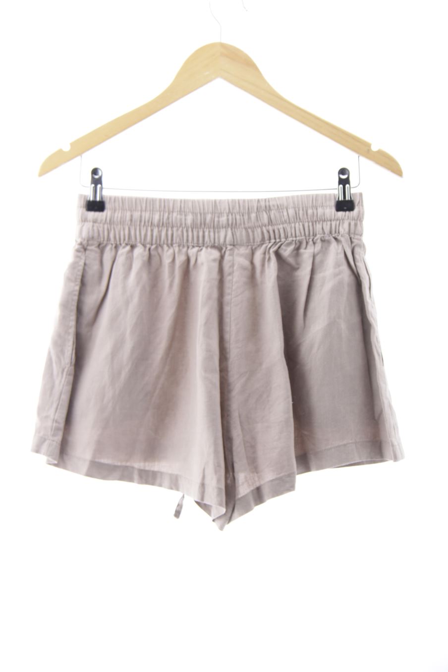 Pantalón corto de Oysho de la talla S, de color gris