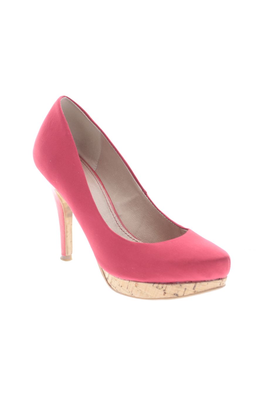 Chaussures à talons de Bata de la taille 37, de couleur rouge de