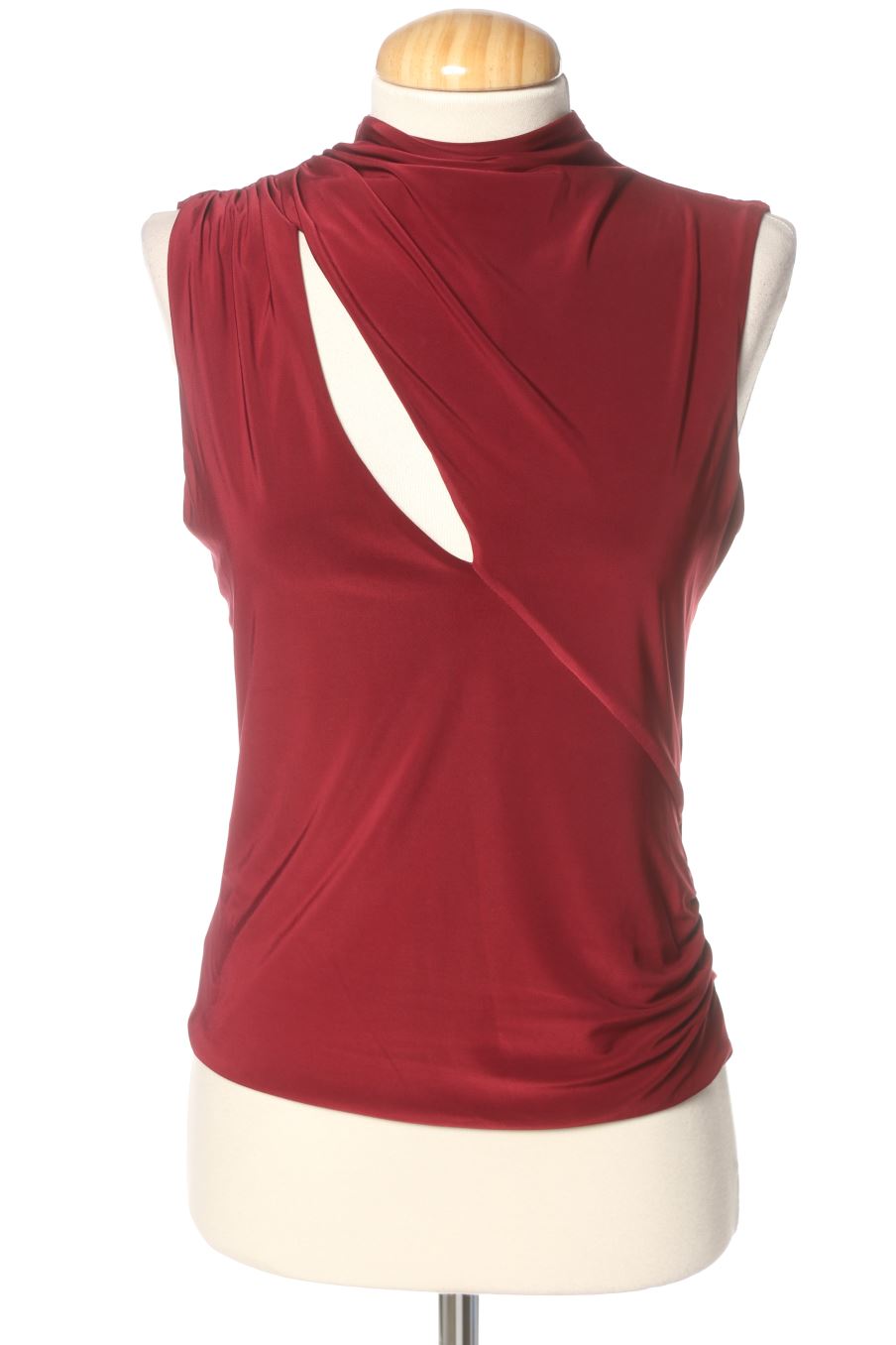 Top ASOS de la taille M, de couleur bordeaux