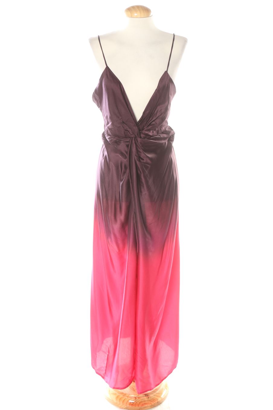 Robe casual Massimo Dutti de la taille M, de couleur imprimés de soie
