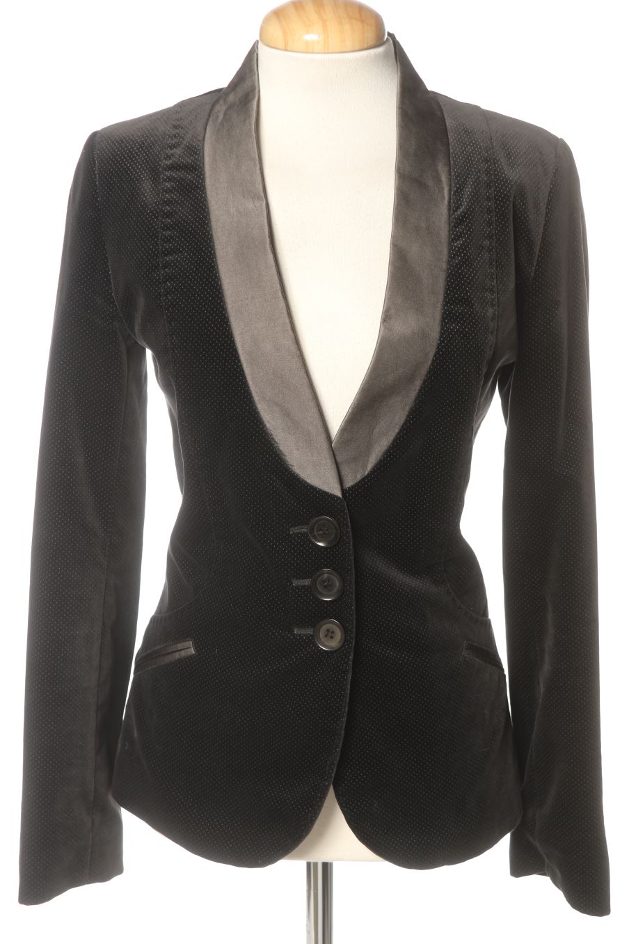 Blazer de Chemins Blancs de la talla 34, de color nero