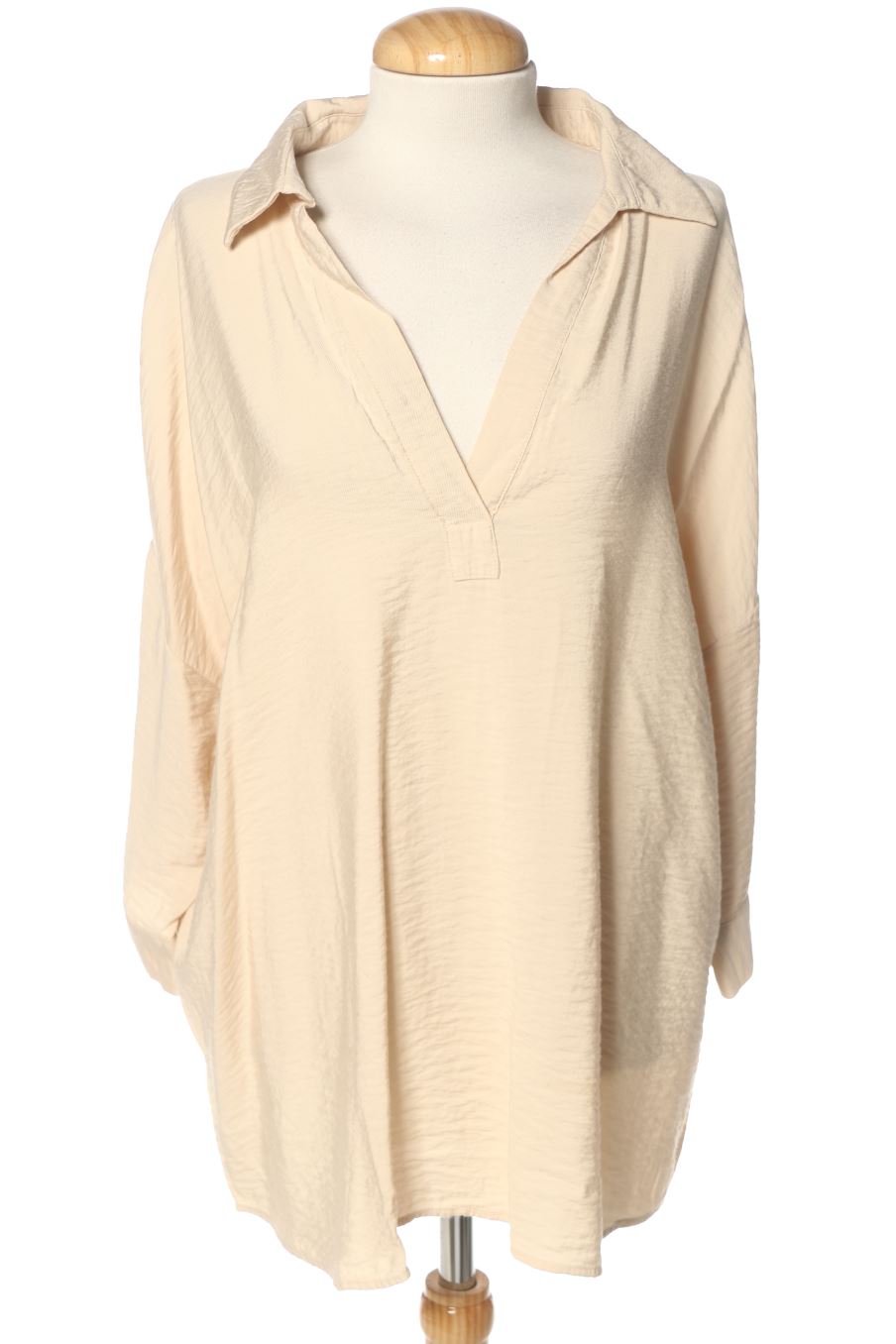 Camisa de Defacto de la talla XXL, de color beige