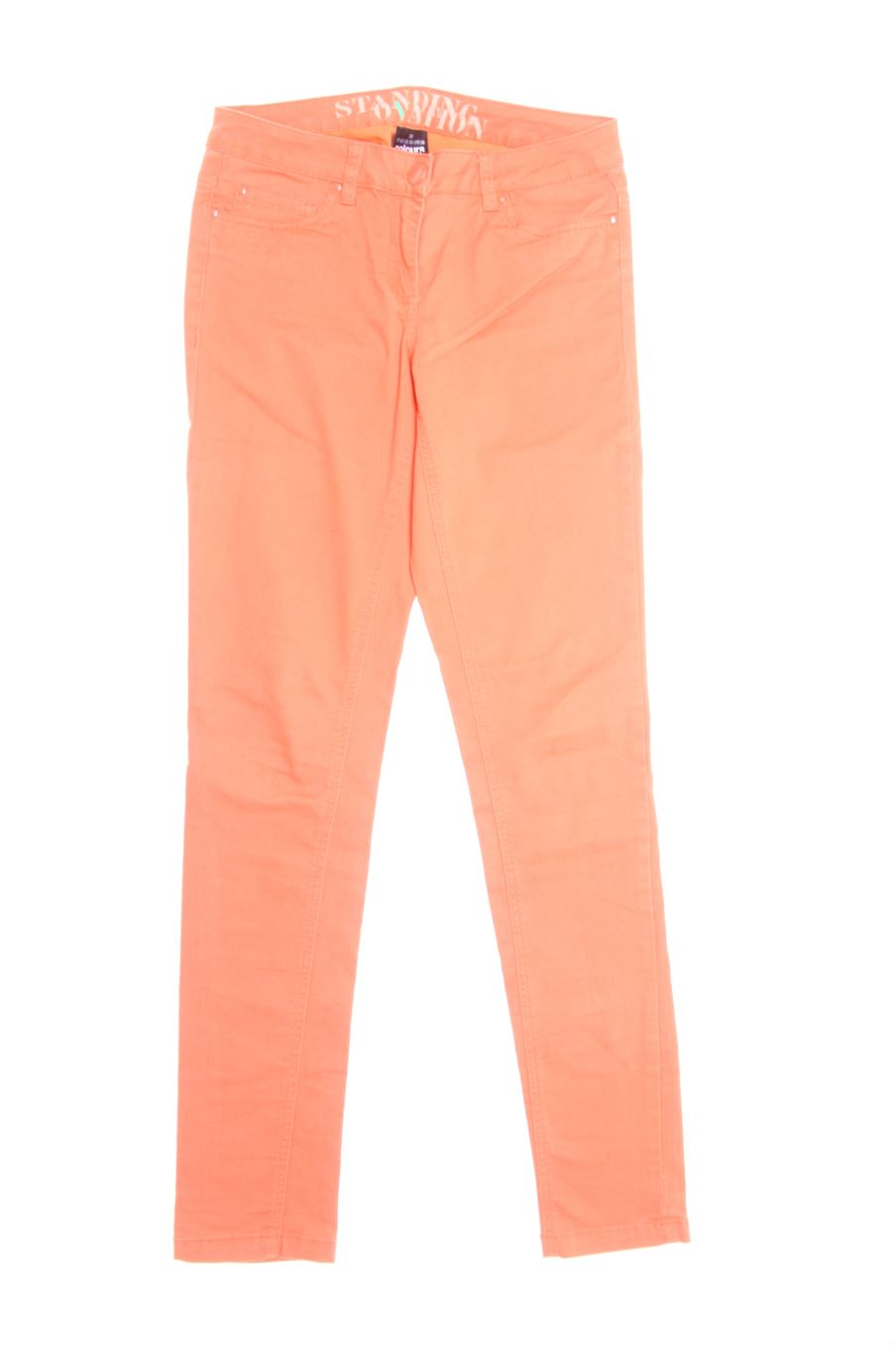 Jeans Colours of the world de la taille 36, de couleur corail de denim