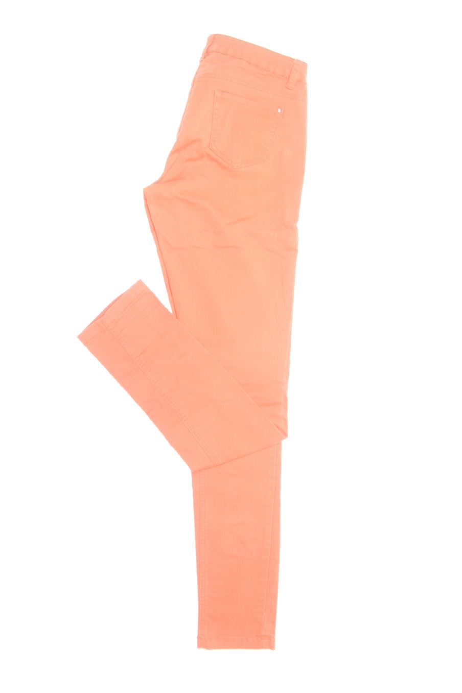 Jeans Colours of the world de la taille 36, de couleur corail de denim